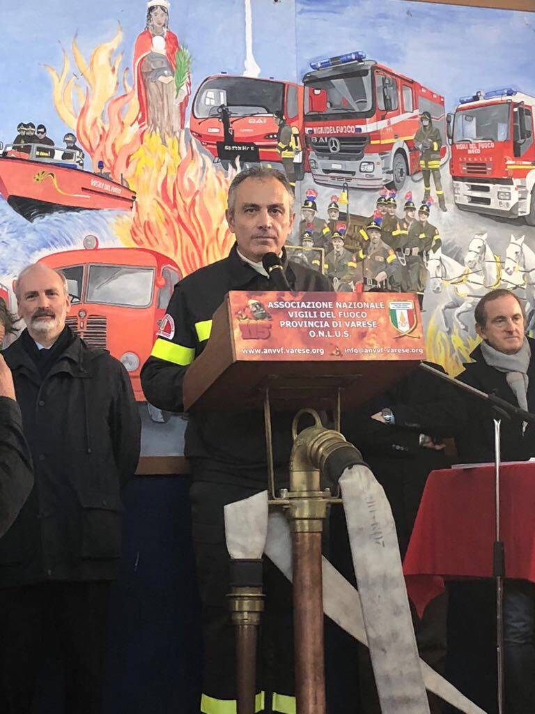 Festa della solidarietà alla caserma dei VVFF di Busto Arsizio