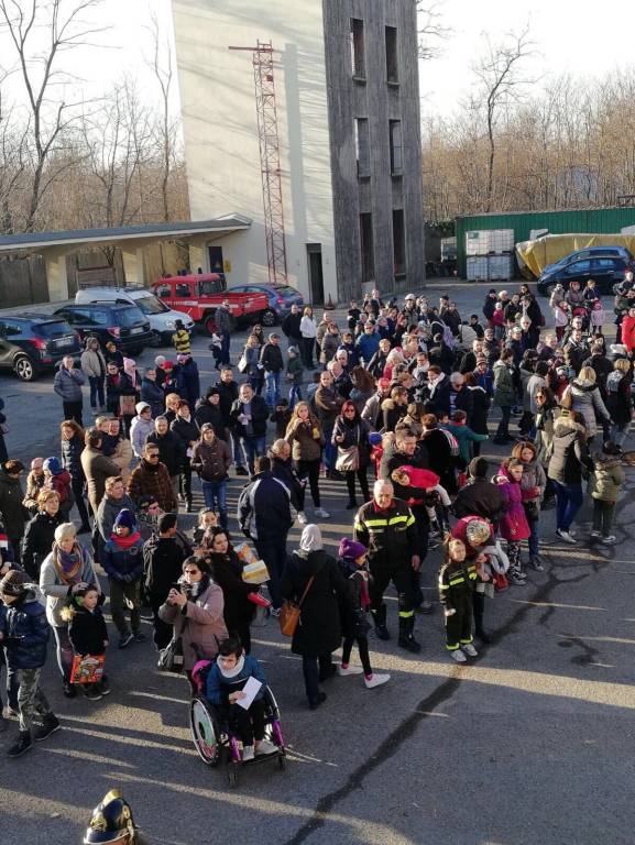 Festa della solidarietà alla caserma dei VVFF di Busto Arsizio