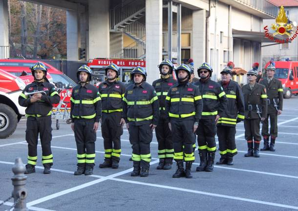 Festa di Santa Barbara, Vigili del Fuoco 