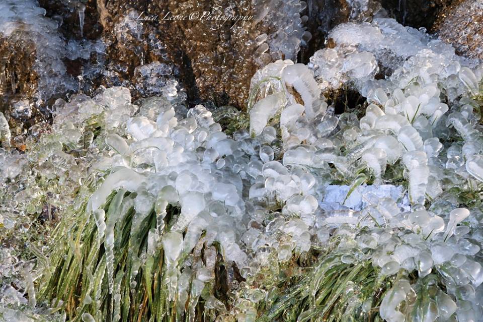 Forme di ghiaccio a Valganna