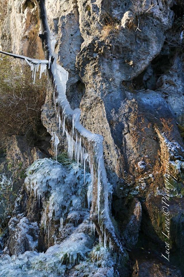 Forme di ghiaccio a Valganna