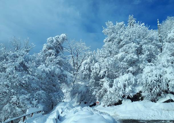 Il Campo dei Fiori sotto la neve