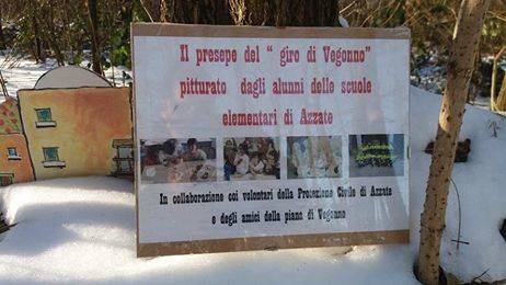 il presepe di vegonno dicembre 2017