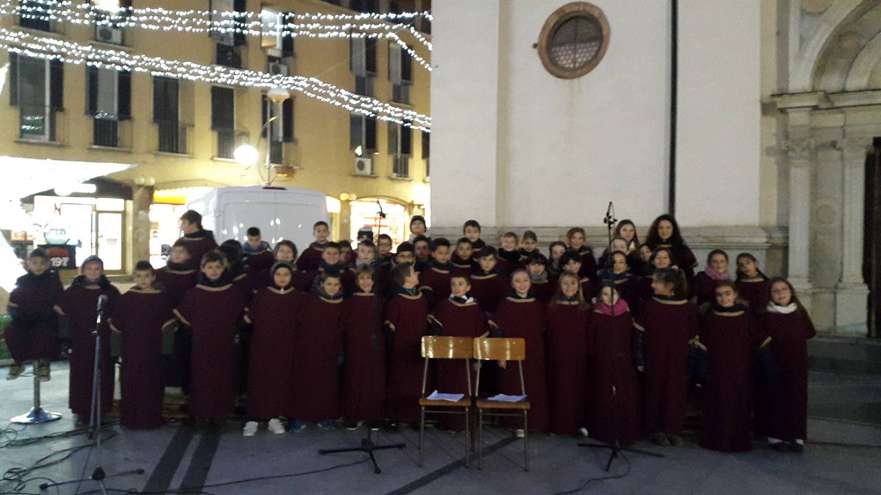 Il presepe vivente dei bambini