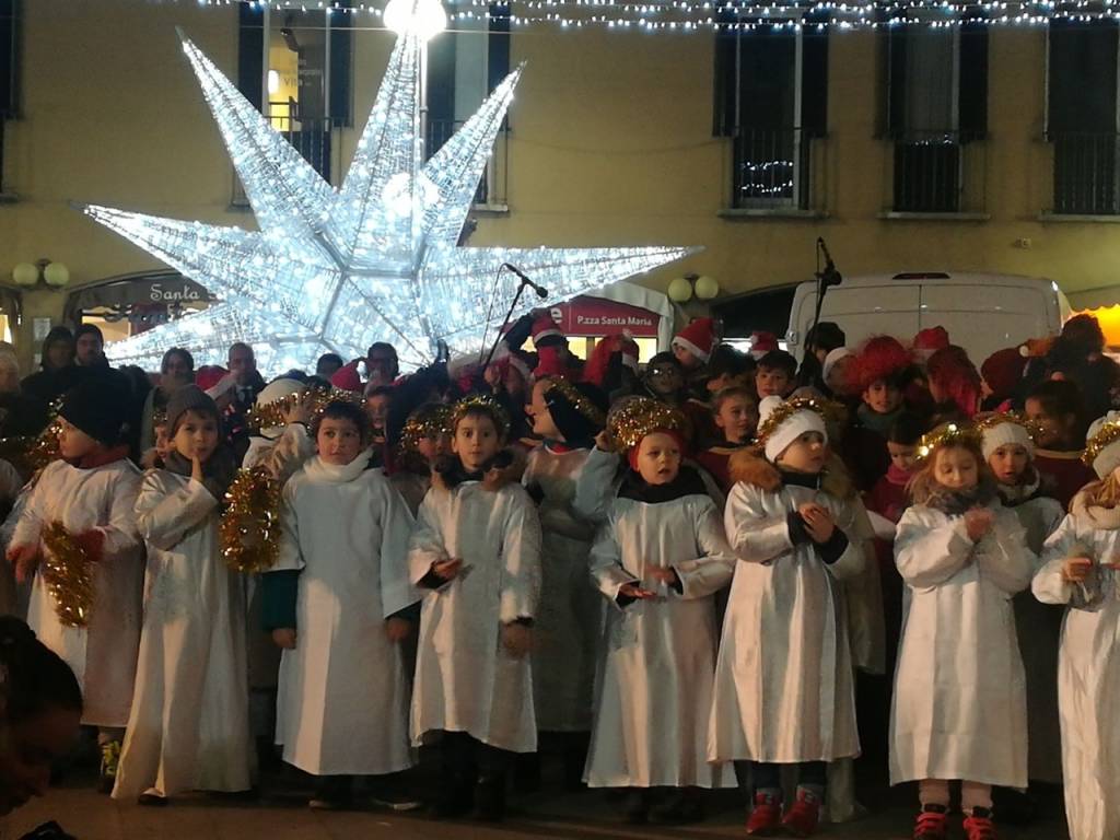 Il presepe vivente dei bambini