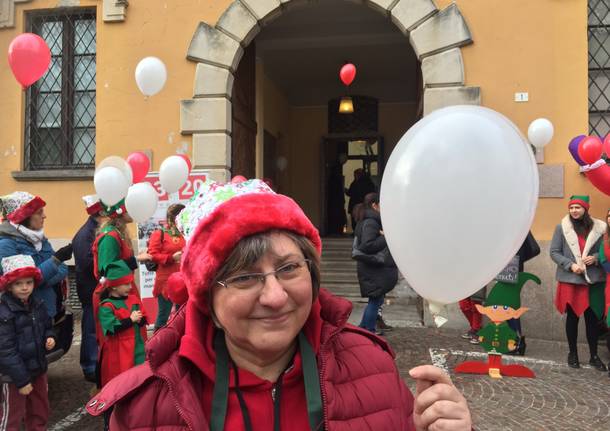 Il villaggio di babbo Natale a villa Castelbarco