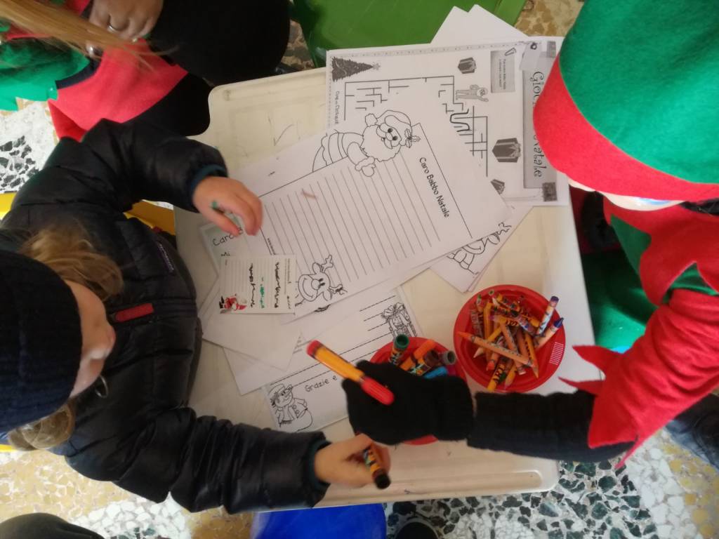 Il villaggio di babbo Natale a villa Castelbarco