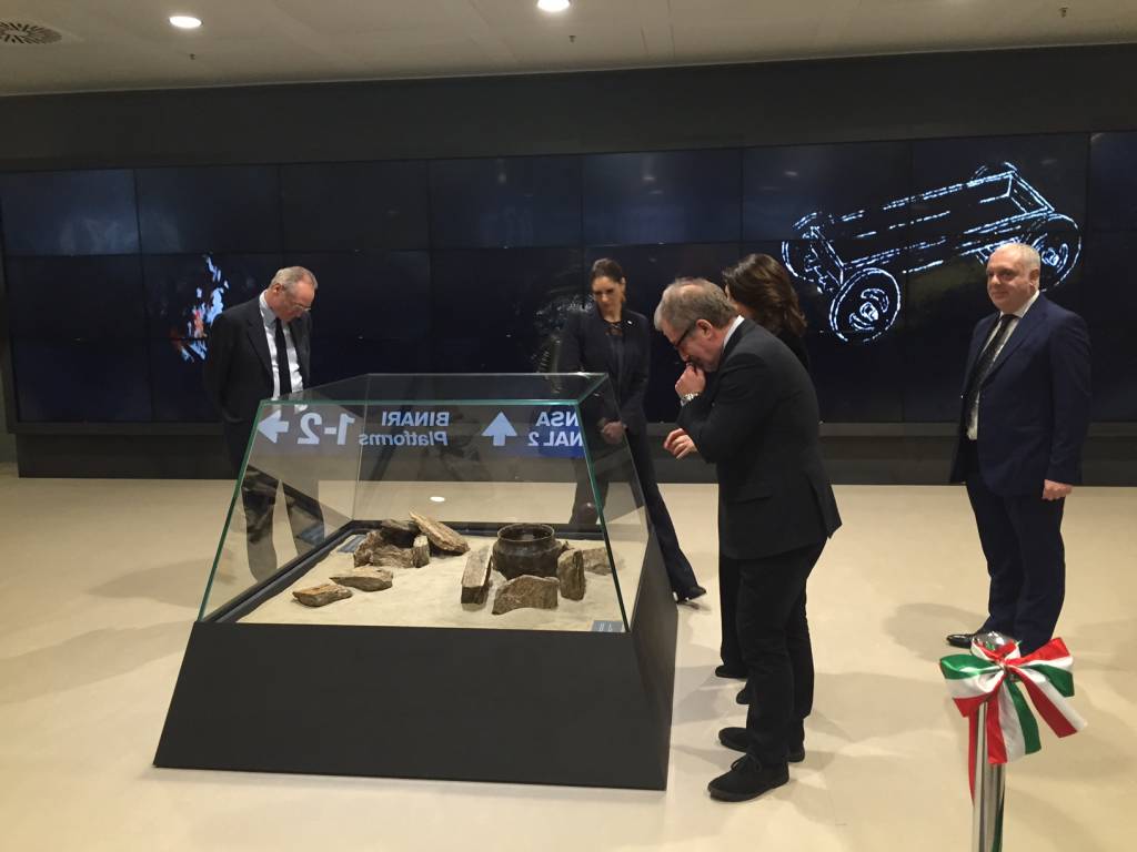 inaugurazione mostra Golasecca stazione T2