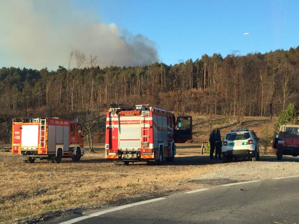 Incendio Oriano Sesto Calende