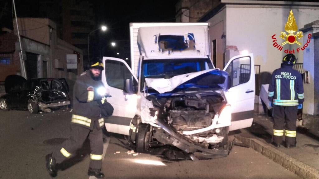 Incidente in via Quintino Sella