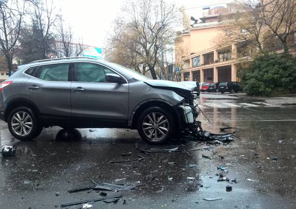 incidente in viale Cadorna