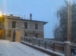 La neve al Sacro Monte