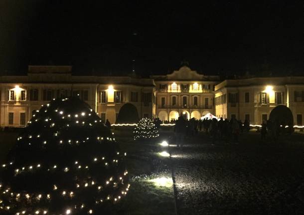 le luci di Natale ai Giardini Estensi