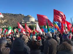 manifestazione antifascista a como