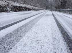 Neve a Dumenza, primo dicembre 2018