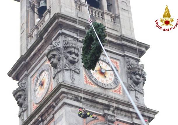 vigili del fuoco corona sul bernascone