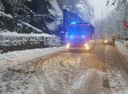 Vigili del fuoco, interventi per la neve 
