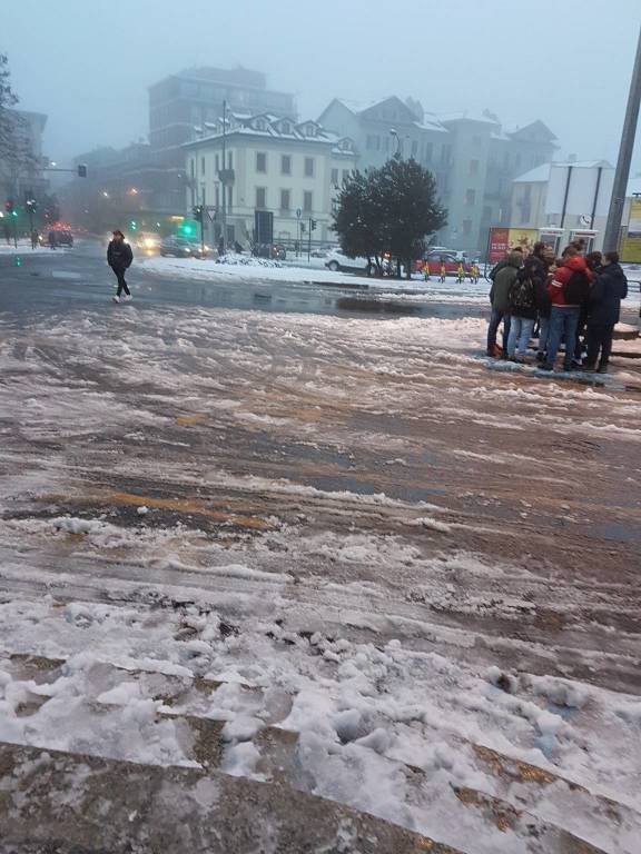 Vigili del fuoco, interventi per la neve 