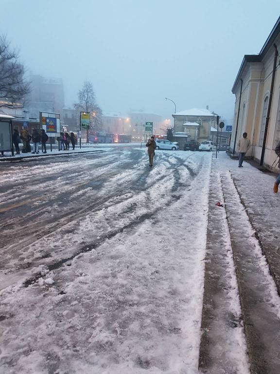 Vigili del fuoco, interventi per la neve 