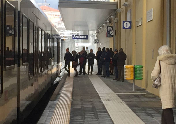 Arcisate Stabio - Primo giorno del servizio ferroviario