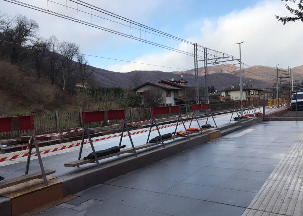 Bisuschio - Stazione non ancora completata