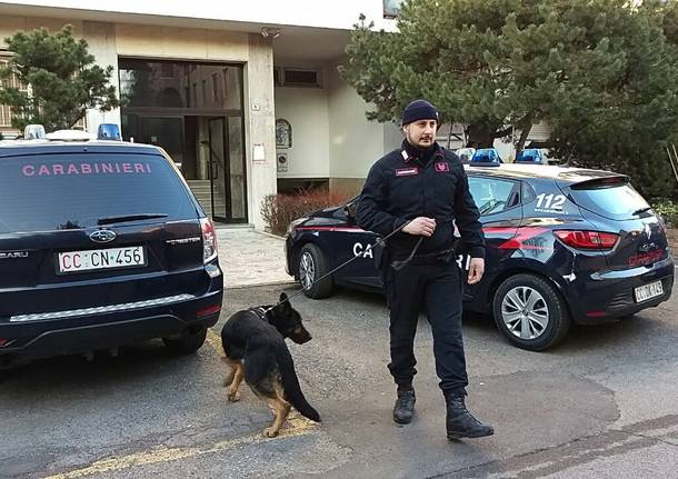 Carabinieri Saronno cane controlli