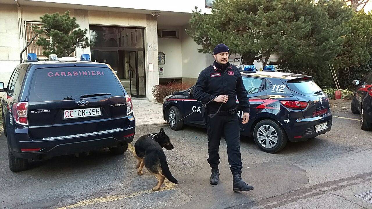 Carabinieri Saronno cane controlli