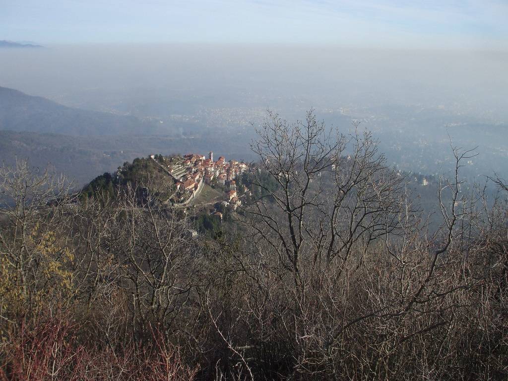 Il Sacro monte dal Campo dei Fiori