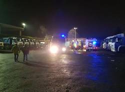 Incendio a Gerenzano: danneggiata villetta