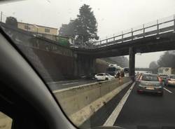 Incidente in A8, tra Busto Arsizio e Castellanza