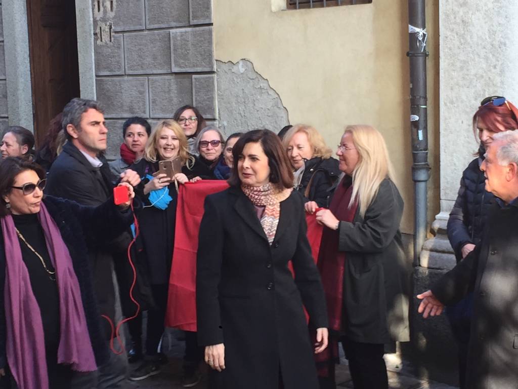 laura boldrini gioeubia busto arsizio 28 gennaio 2018