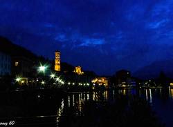 Porto Ceresio di notte - foto di Domenico De Lucia