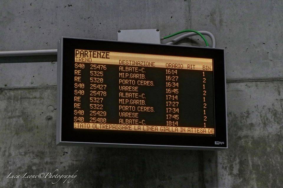 stazione di arcisate 8 gennaio 