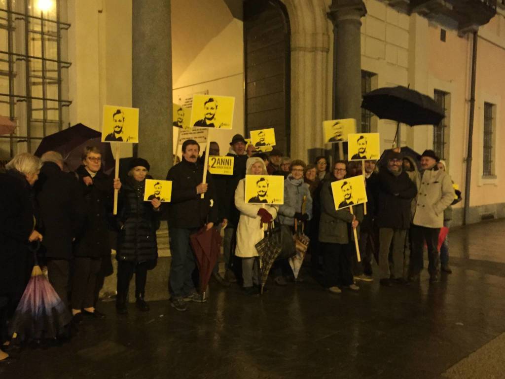 Una manifestazione per Giulio Regeni