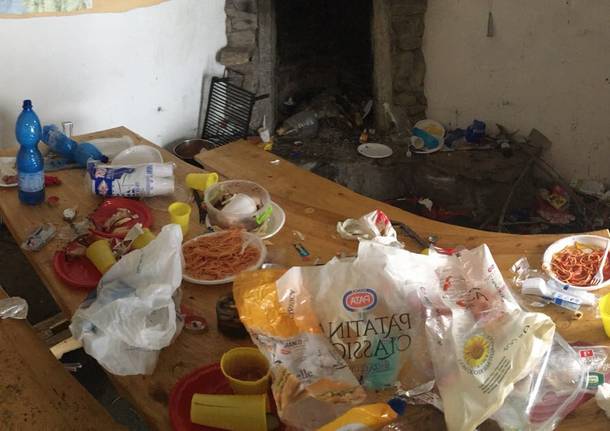 Vandali alla “casa nel bosco”