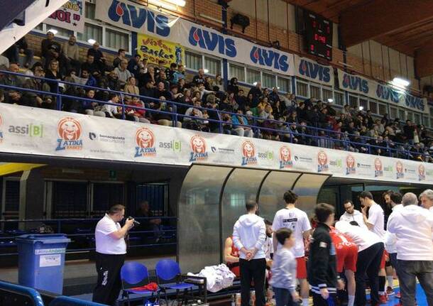 basket: Latina_FCL Legnano (8 febbraio)