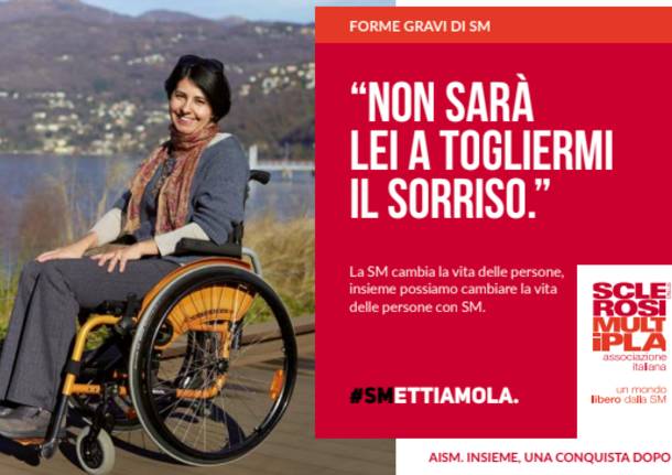 campagna aism con testimonial di luino