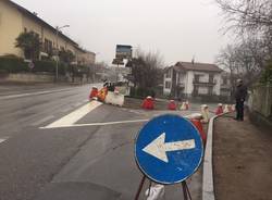 Il lavori allo \"svincolino\" per Cavona