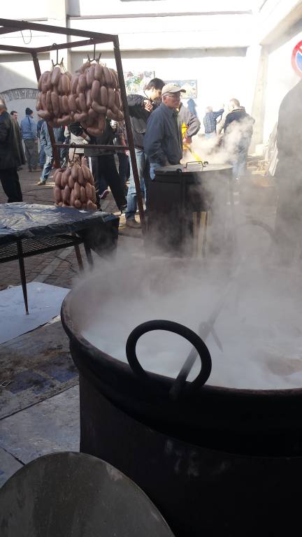 13 paioli per la grande polentata