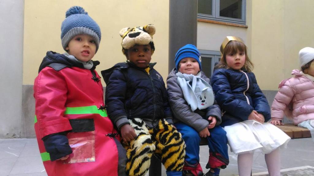 Carnevale a Casciago scuola dell'infanzia Angela Dell'Acqua