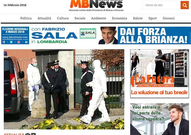 giornali lombardia