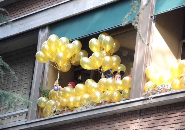 Tumori infantili: lancio dei palloncini con la fondazione Il Ponte del Sorriso