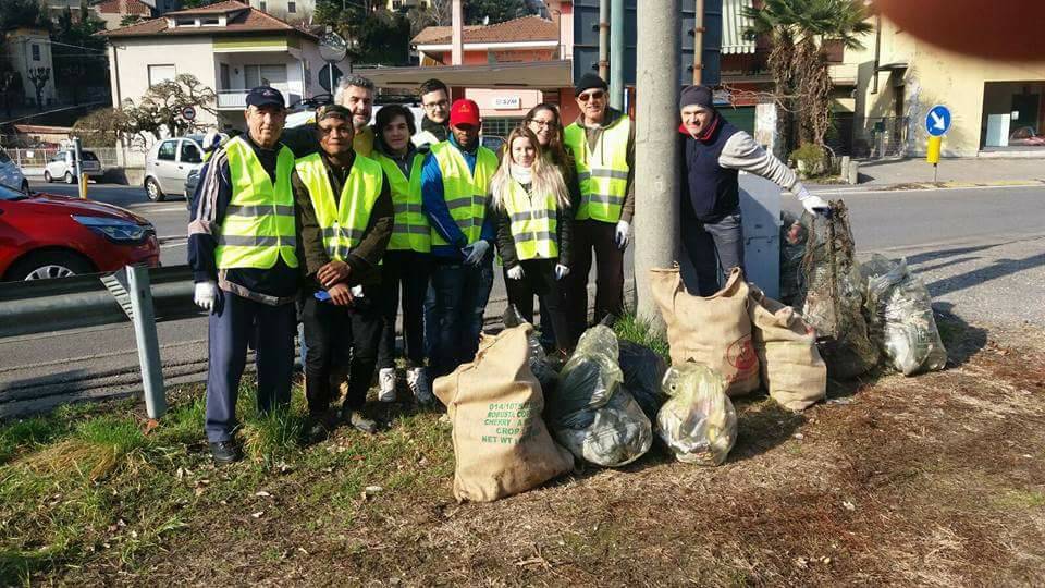 giornata ecologica besozzo 4 febbraio 2018