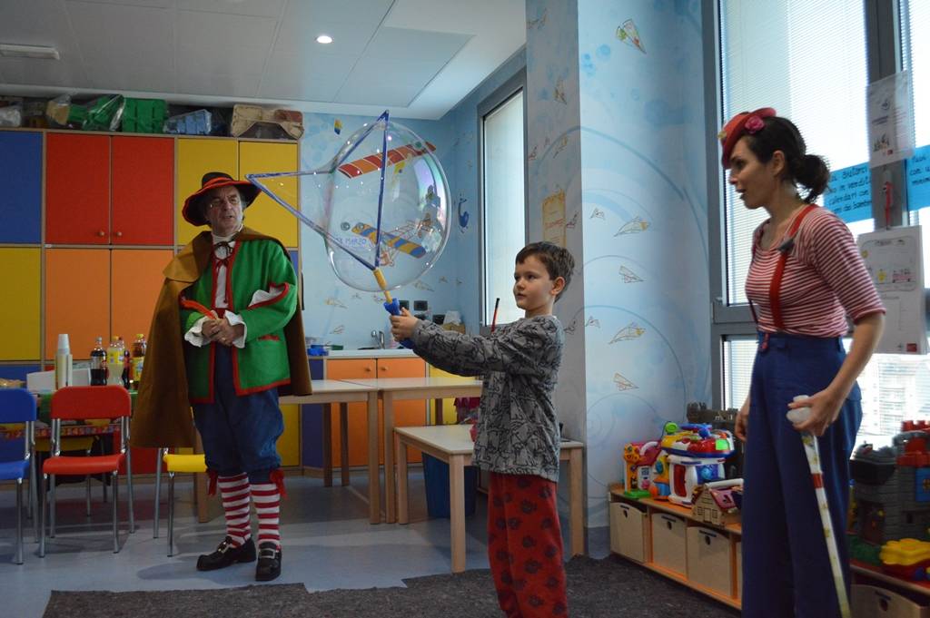 Il Carnevale 2018 nelle pediatrie