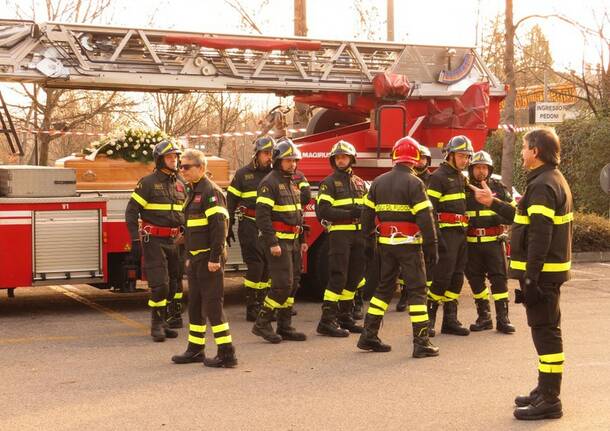 Funerali capo distaccamento Vigili del Fuoco (3febbraio)