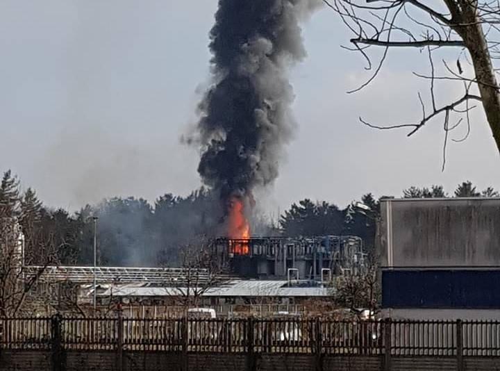 incendio azienda rifiuti bulgarograsso