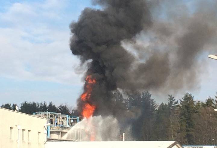 incendio azienda rifiuti bulgarograsso