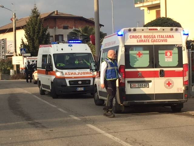 Incendio Bulgarograsso 7 febbraio 2018