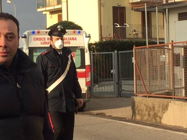 Incendio Bulgarograsso 7 febbraio 2018