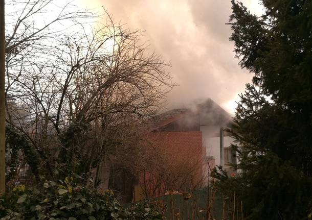 L’incendio di Cocquio Trevisago